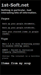 Mobile Screenshot of 1st-soft.net